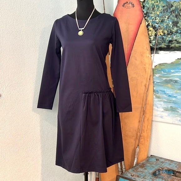 💙LeMuse,CUTE Tunic or Dress,Navy Blue, Like New, Excellent Quality,Size XS - Picture 14 of 16